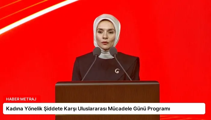 Kadına Yönelik Şiddete Karşı Uluslararası Mücadele Günü Programı