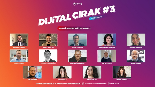 Dijital Çırak Programı Konya’da Yeni Katılımcılarını Bekliyor!