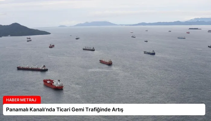 Panamalı Kanalı’nda Ticari Gemi Trafiğinde Artış