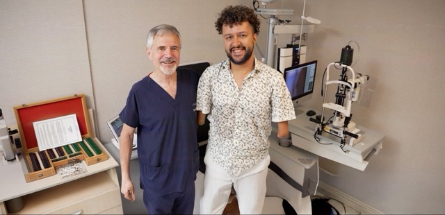 Klasik lazer tedavisi uygulanamayan milli sporcu temassız yöntemle iyileşti 