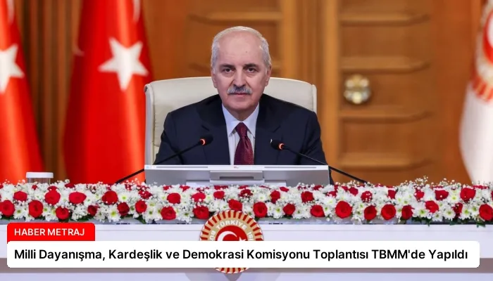 Milli Dayanışma, Kardeşlik ve Demokrasi Komisyonu Toplantısı TBMM’de Yapıldı