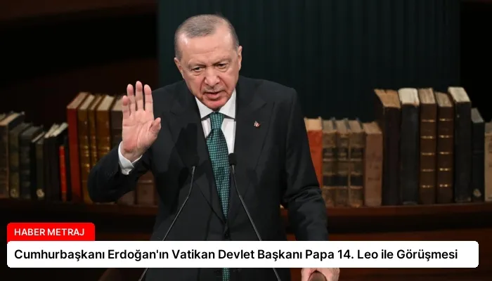 Cumhurbaşkanı Erdoğan’ın Vatikan Devlet Başkanı Papa 14. Leo ile Görüşmesi