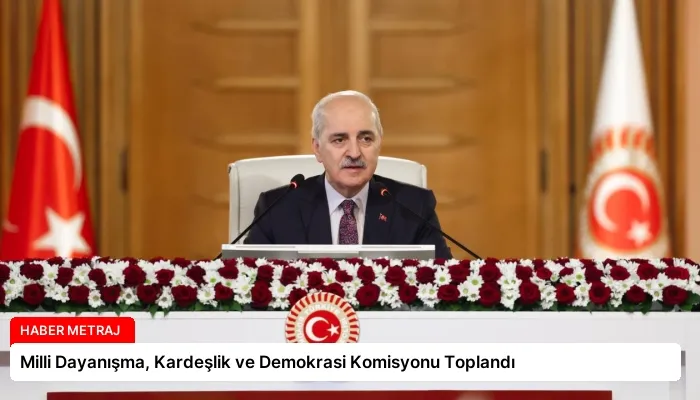 Milli Dayanışma, Kardeşlik ve Demokrasi Komisyonu Toplandı