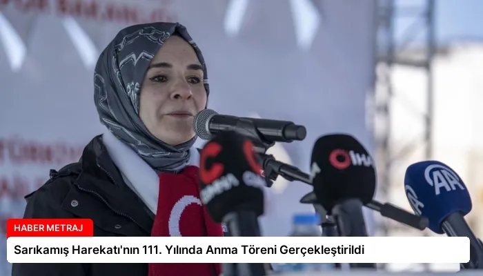 Sarıkamış Harekatı’nın 111. Yılında Anma Töreni Gerçekleştirildi