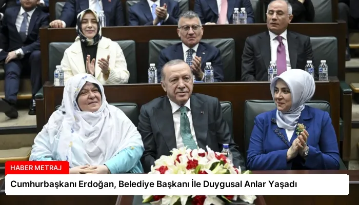Cumhurbaşkanı Erdoğan, Belediye Başkanı İle Duygusal Anlar Yaşadı