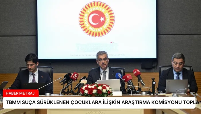 TBMM SUÇA SÜRÜKLENEN ÇOCUKLARA İLİŞKİN ARAŞTIRMA KOMİSYONU TOPLANDI