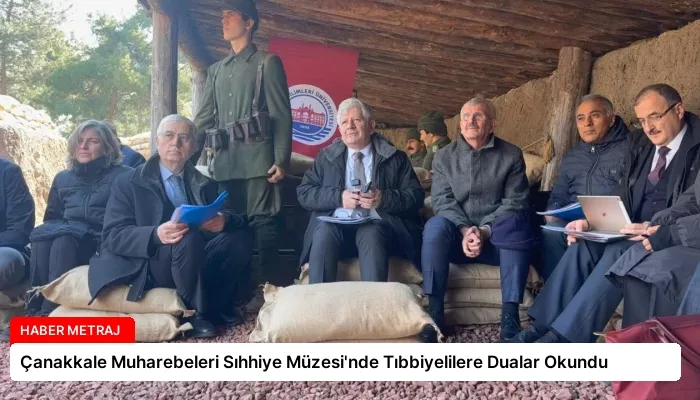 Çanakkale Muharebeleri Sıhhiye Müzesi’nde Tıbbiyelilere Dualar Okundu