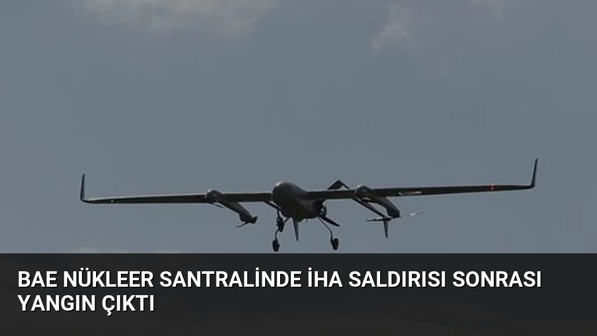 BAE Nükleer Santralinde İHA Saldırısı Sonrası Yangın Çıktı
