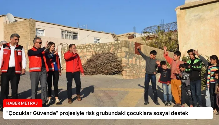 “Çocuklar Güvende” projesiyle risk grubundaki çocuklara sosyal destek