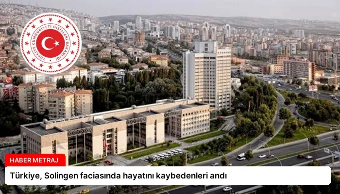 Türkiye, Solingen faciasında hayatını kaybedenleri andı