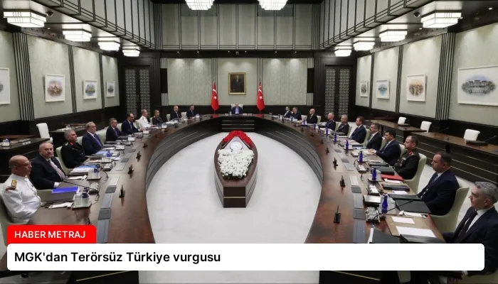 MGK’dan Terörsüz Türkiye vurgusu
