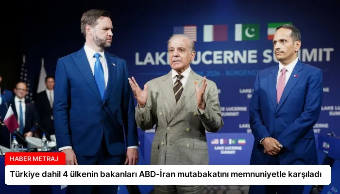 Türkiye dahil 4 ülkenin bakanları ABD-İran mutabakatını memnuniyetle karşıladı