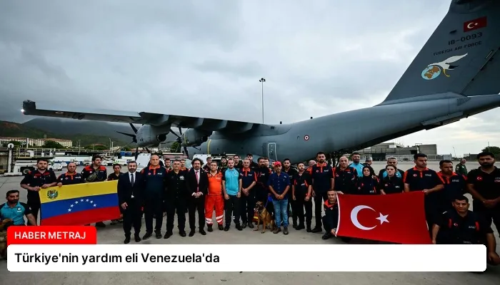 Türkiye’nin yardım eli Venezuela’da