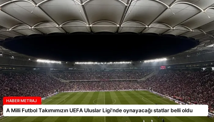 A Milli Futbol Takımımızın UEFA Uluslar Ligi’nde oynayacağı statlar belli oldu