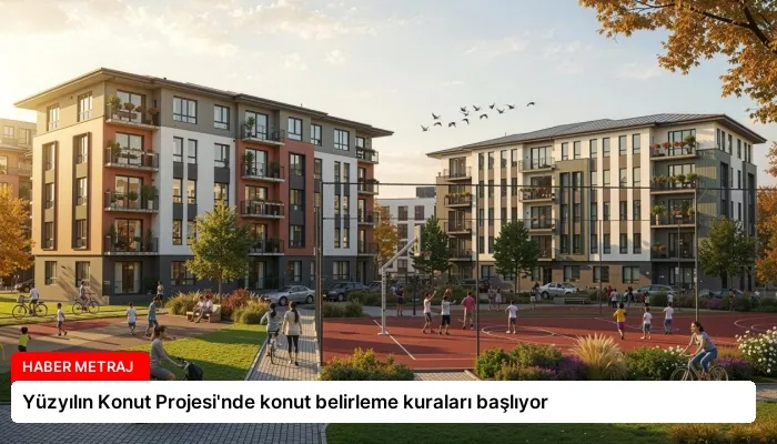 Yüzyılın Konut Projesi’nde konut belirleme kuraları başlıyor