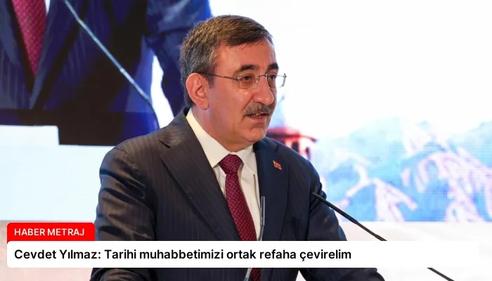 Cevdet Yılmaz: Tarihi muhabbetimizi ortak refaha çevirelim