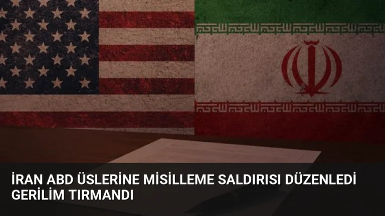 İran ABD Üslerine Misilleme Saldırısı Düzenledi Gerilim Tırmandı