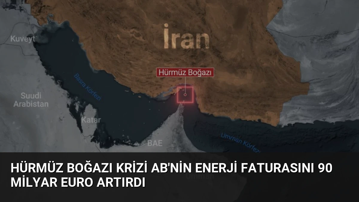 Hürmüz Boğazı Krizi AB’nin Enerji Faturasını 90 Milyar Euro Artırdı