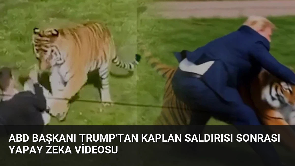 ABD Başkanı Trump’tan Kaplan Saldırısı Sonrası Yapay Zeka Videosu